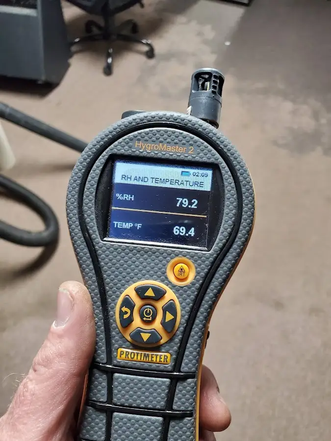 Moisture meter humidity assessment for Fire & Smoke Damage Restoration in Spotswood